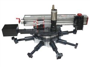 FDG2000 Phay mặt bích tại hiện trường