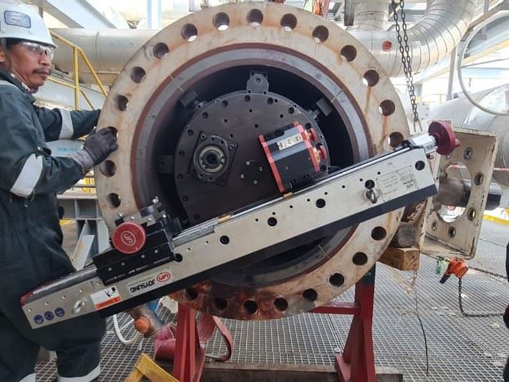 Flange Facing Machine