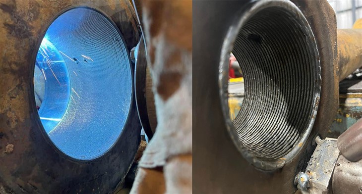 Máy khoan và hàn dây chuyền cầm tay